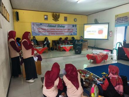 KEMERIAHAN PENILAIAN LOMBA KELOMPOK KEGIATAN KAMPUNG KB TINGKAT KECAMATAN TAHUN 2025
